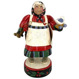 House Of Hatten Vintage 1992 Babouschka Russian Figurine Handcrafted 10"